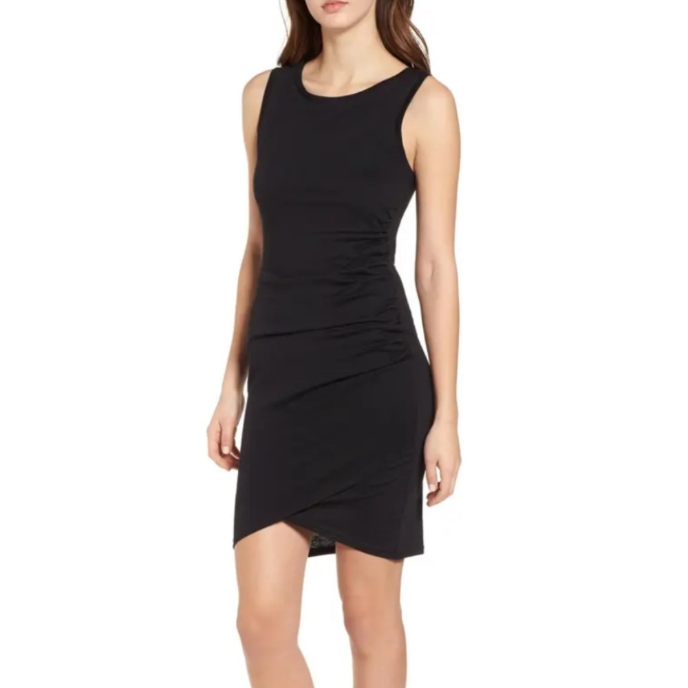 Keith Ruched Body-Con Tank Dress